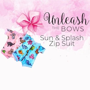 Sun & Splash-Anzug mit Reißverschluss