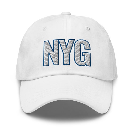 NYG Hat Custom NY Giants Hat Giants Cap NY Hat Big Blue