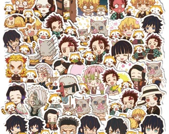demon slayer sticker etsy
