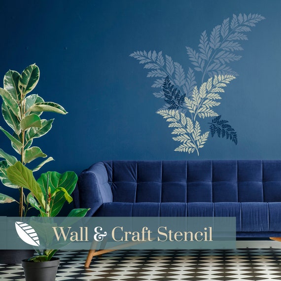 Fern Pattern Wall Stencil Large Wall Stencils for Painting Transform Your  Decor to Reflect Your Style Stencils for Walls 