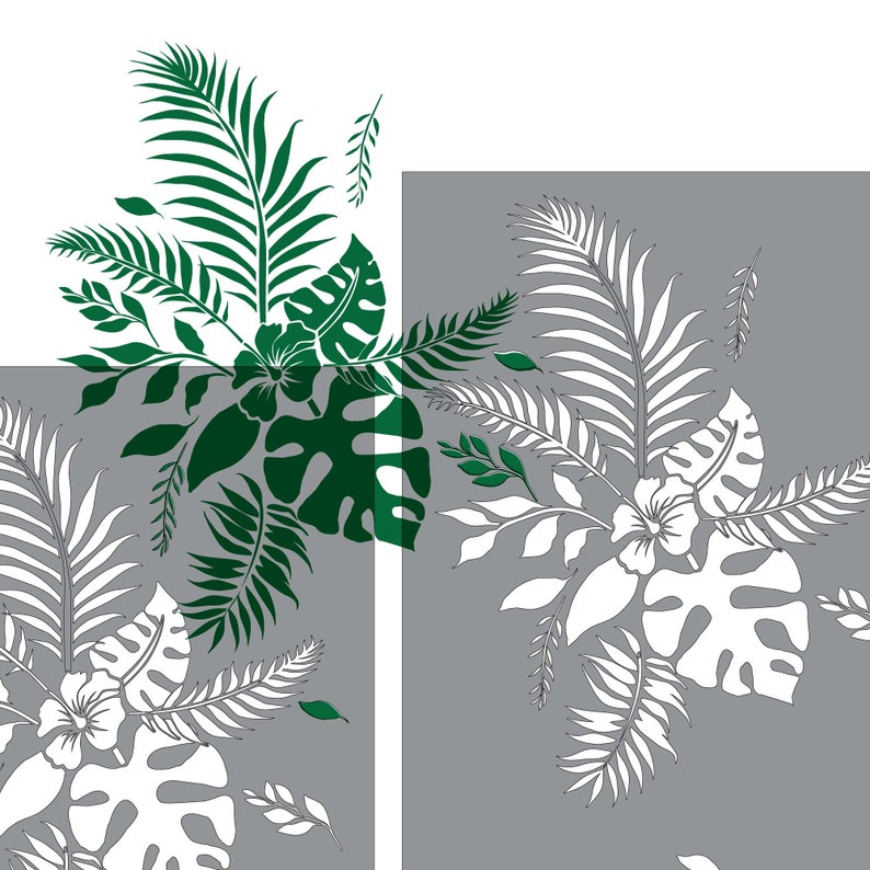 tropical-leaves-stencil-create-a-beautiful-feature-wall-with-etsy