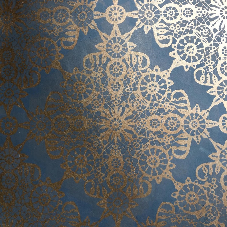 IRISH LACE STENCIL. Traditional Design of Stencil for - Etsy UK