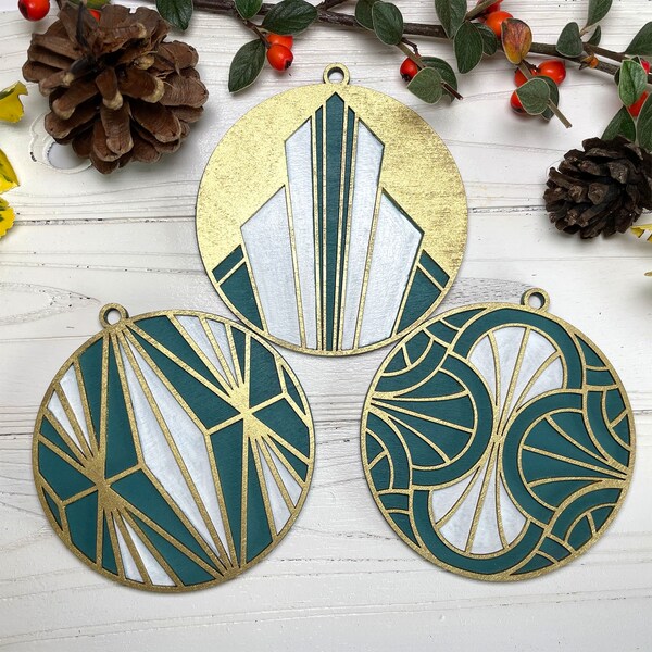 Art Deco Christmas - Etsy