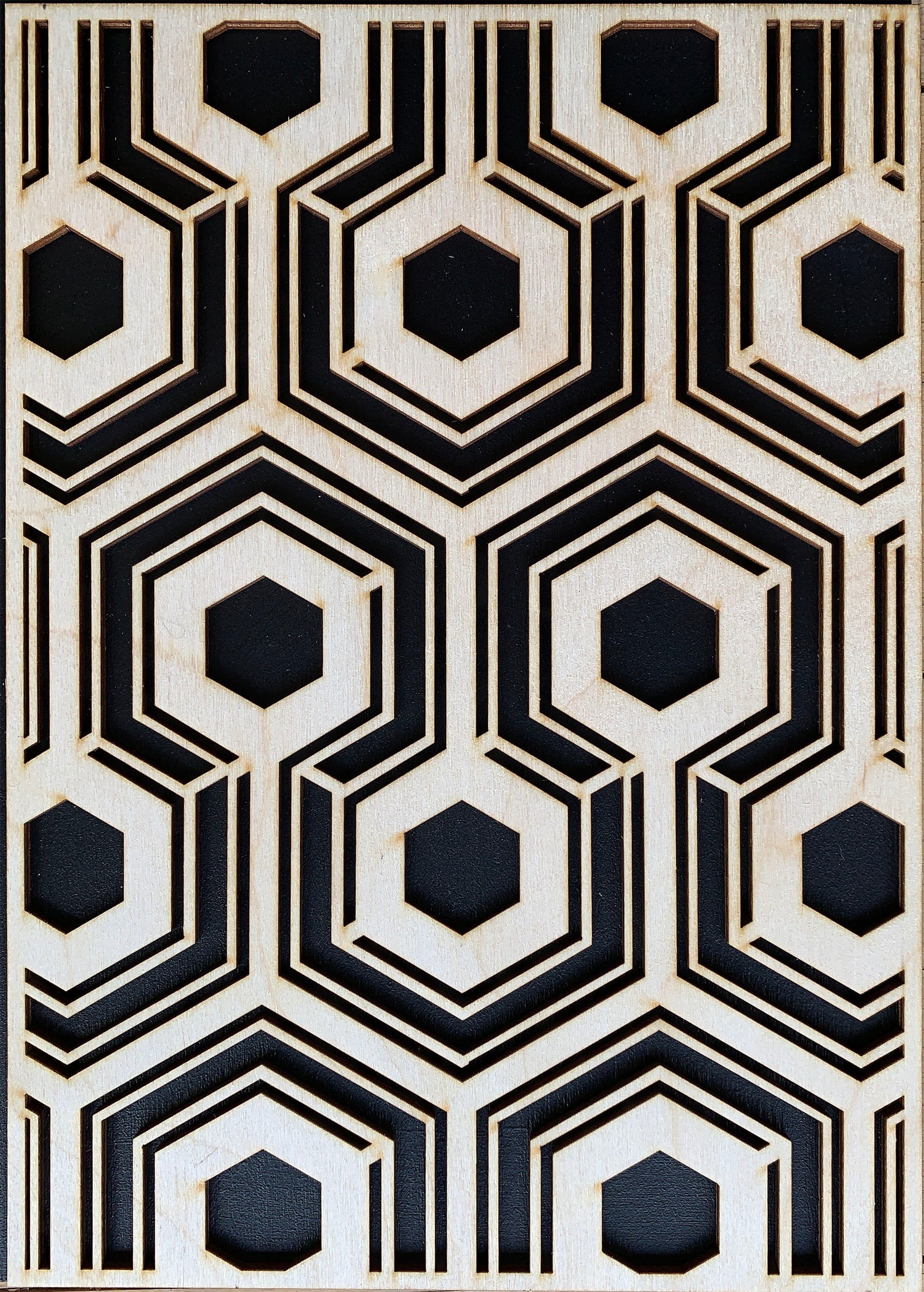 Hicks Hexagon Wooden Inlay Panel: Self Adhesive Furniture Onlay - Etsy  Israel, image size:2000x2797