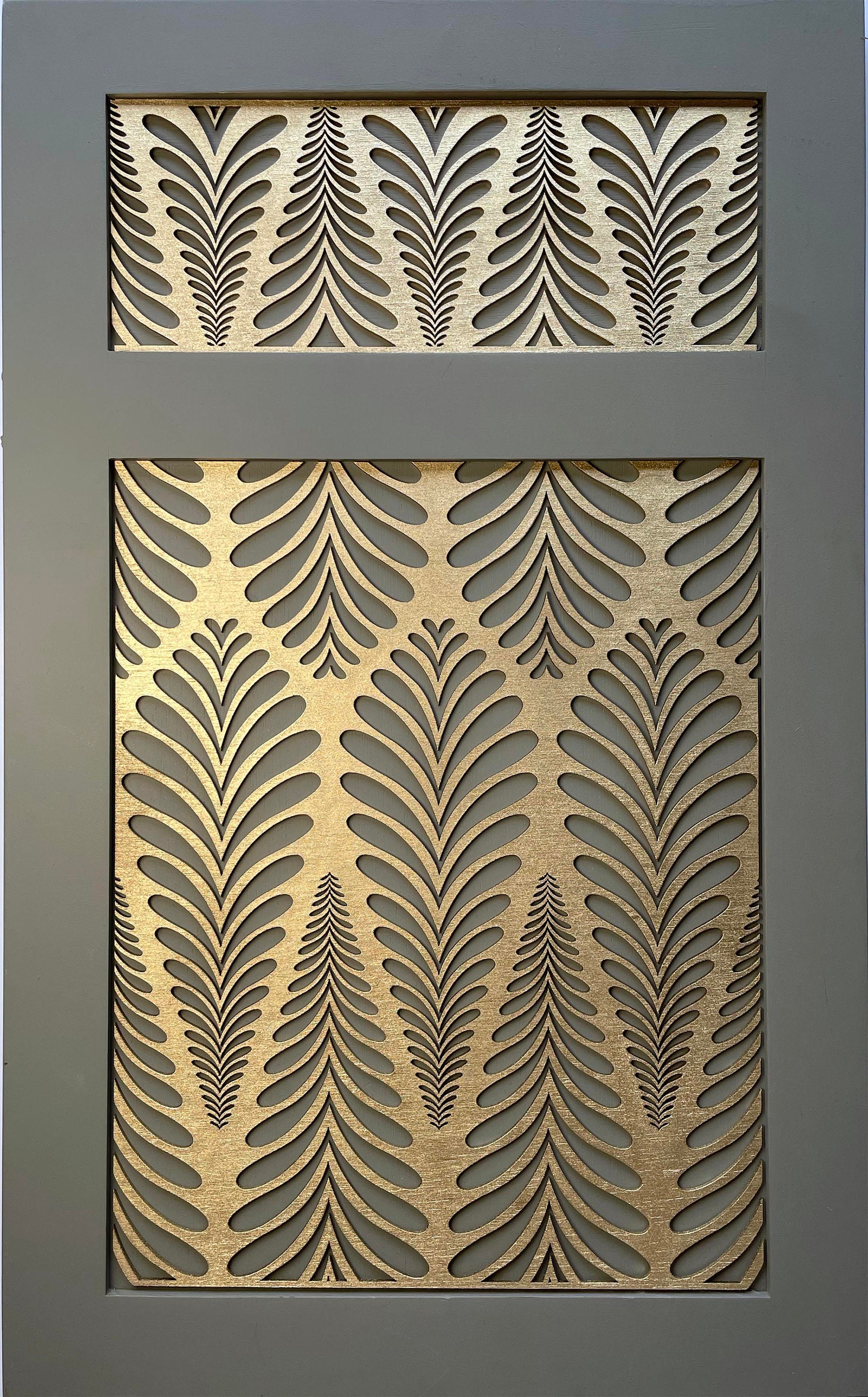 DECO LEAVES Wooden Inlay Onlay Panel for Furniture. Art Deco Etsy UK