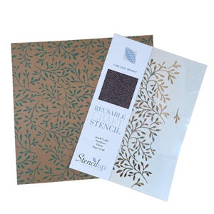 VINE LEAVES Stencil • Adhesive Stencil for DIY Home Decor, Patio & Furniture Projects C389