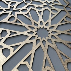 FEZ Holz Inlay nur Füllung für Möbel. Marokkanische Schablonen Alternative. Selbstklebende Tafel. Erstellen Sie marokkanische Möbel. W144