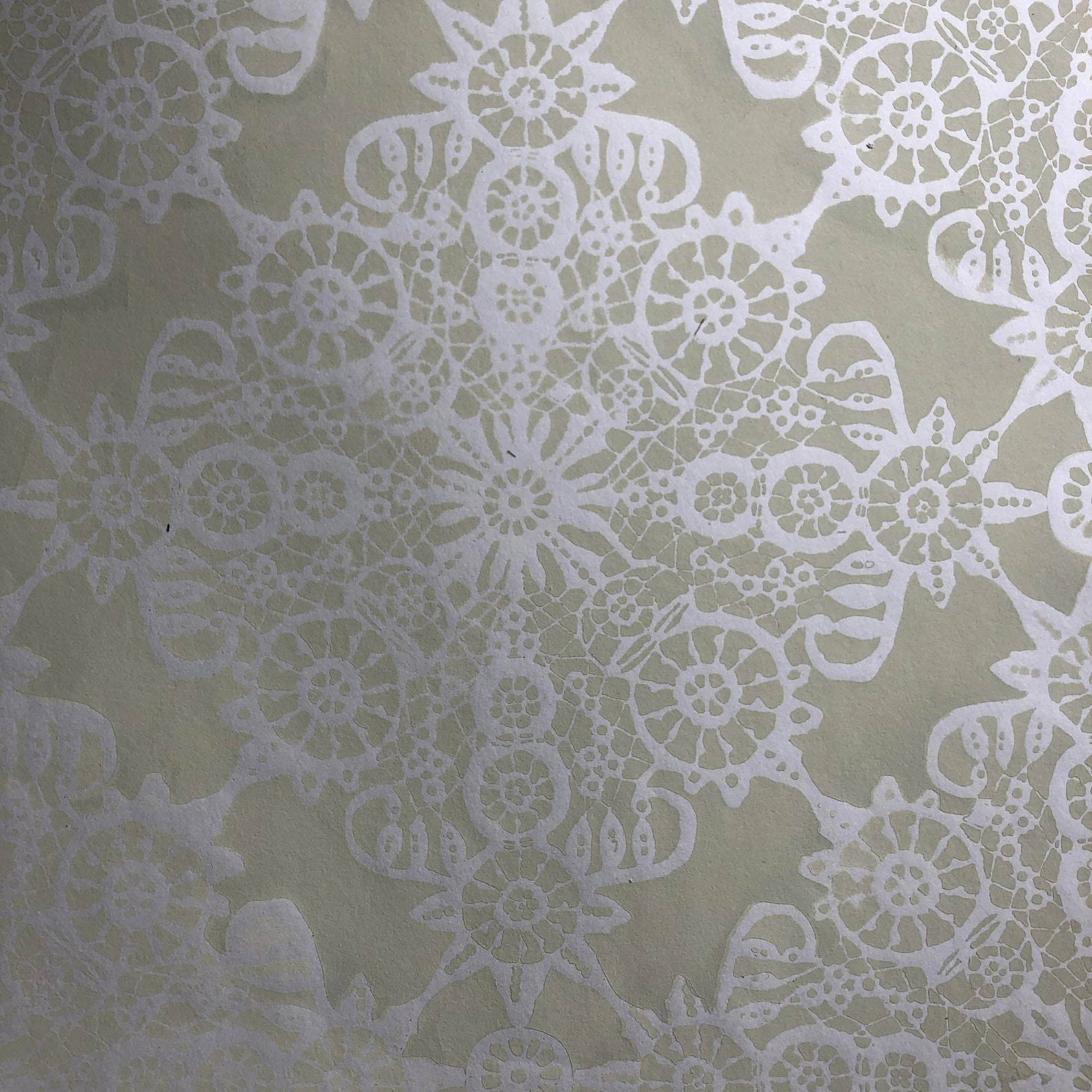 IRISH LACE STENCIL. Traditional Design of Stencil for | Etsy