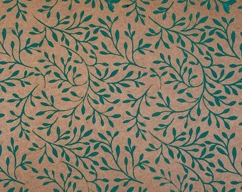 Pochoir vigne de style Arts and Crafts - Motif botanique de style William Morris pour murs, meubles et décoration C389