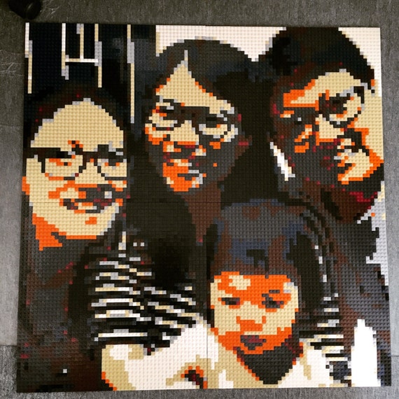 Lego Personalised Family Portrait Frame
