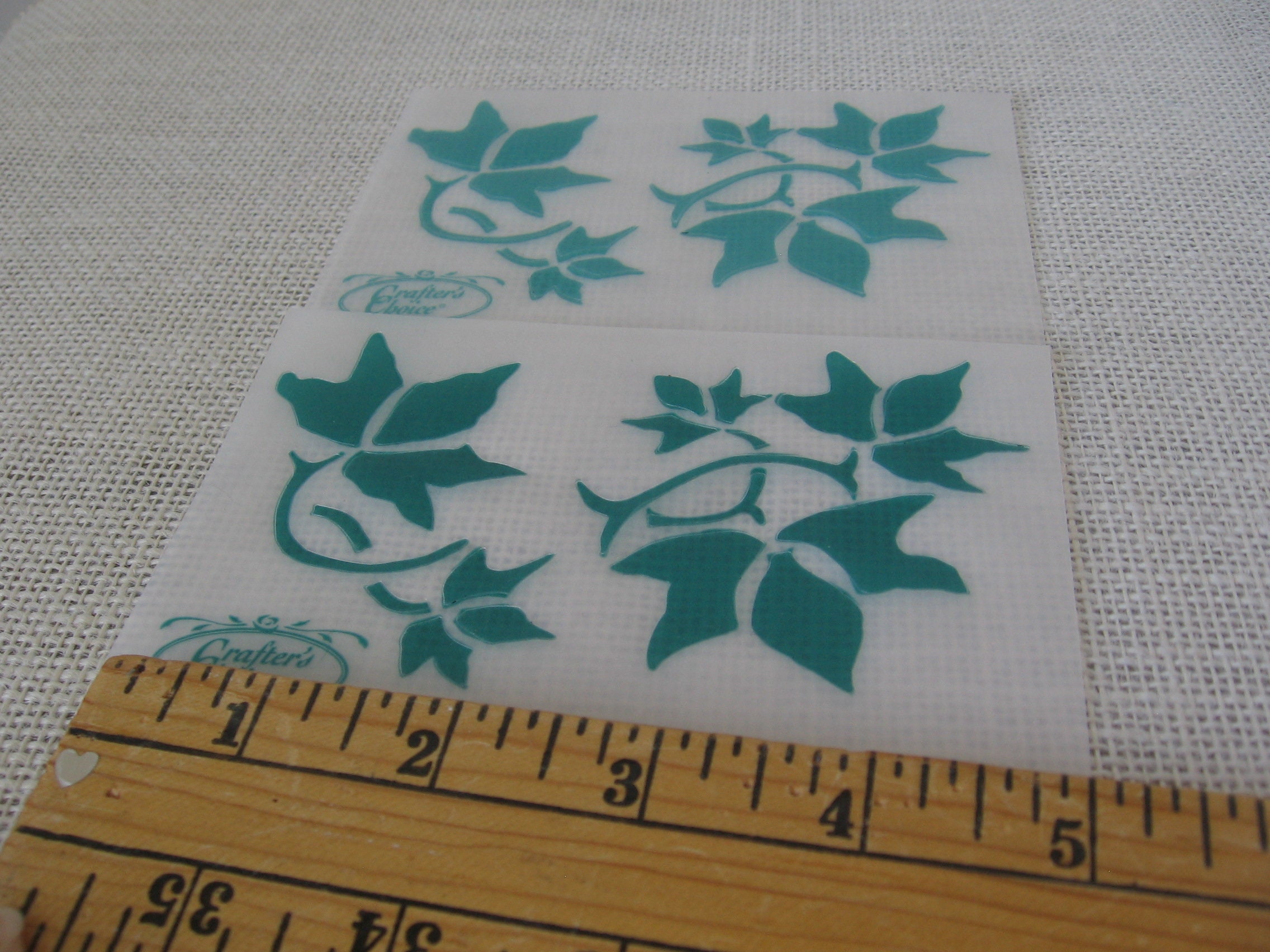 Plastic Stencil Sheets Plaid Fruit Variety Ivy Sun and Etsy