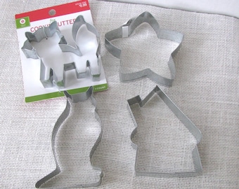 Metal Cookie Cutter, You Choose Design, Star Owl Fox or House, Christmas Everyday Cookies, Crafting Patterns, Kitchen Tool, NotOnlyButtons
