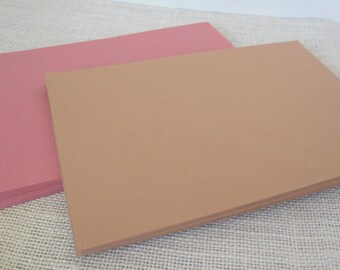 25 sobres en colores otoñales, óxido y marrón, suministros para manualidades de tarjetas de otoño, sobres de repuesto para papelería y escritura de cartas, NotOnlyButtons
