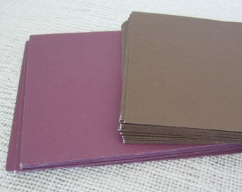 26 Brown Envelopes, 5 5/8 Inch x 4 1/4 Inch, Multi-purpose Card Making Supply, NotOnlyButtons