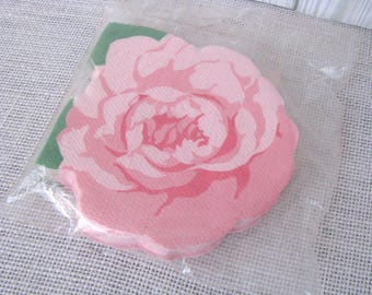 16 servilletas de papel con diseño de rosas rosas, estilo vintage, 2 capas, decorativas, para almuerzos, bodas, tés, decoupage y manualidades, NotOnlyButtons