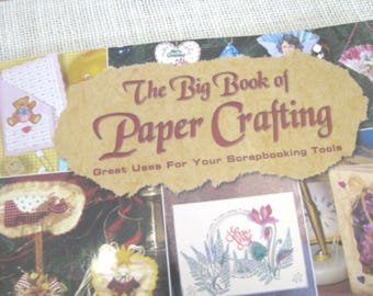 Manualidades con papel: Cómo hacer manualidades con papel (libro de tapa blanda), El gran libro de manualidades con papel, Leisure Arts 1998, NotOnlyButtons
