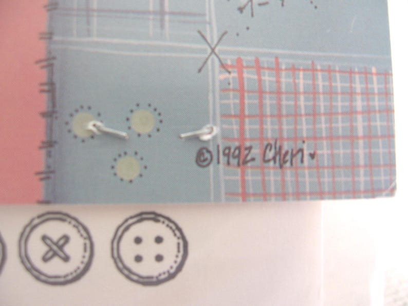 Vintage Patchwork Stocking Pattern, Hung by the Chimney, Hanging Mantel Stocking DIY, NotOnlyButtons immagine 6