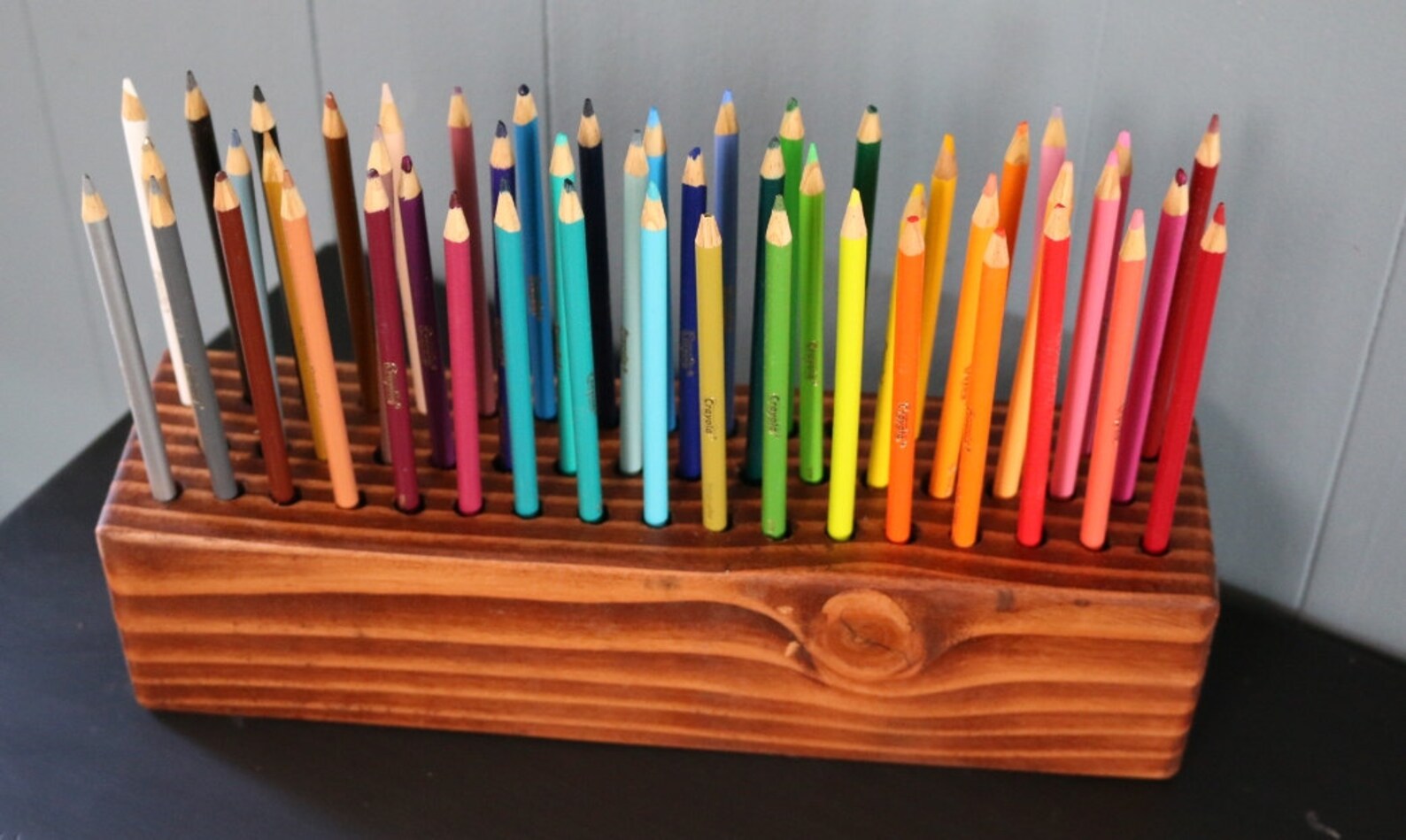 Color Pencil Holder Etsy