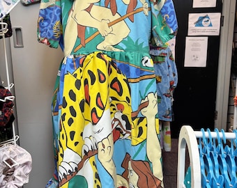 Tarzan Upcycled Duvet Dress Size 20