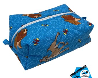 Lady and the Tramp Quilted Cosmetics bag