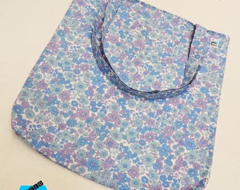 Retro Floral Tote Bag
