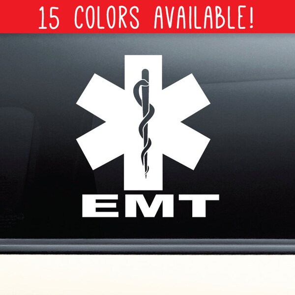 Emt Bumper Stickers Etsy