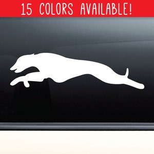 Greyhound Vinyl Decal | Greyhound Gift | Decal for Cars, Laptops, Tumblers