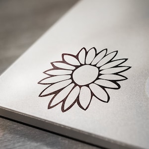 Flower Laptop Decal Sticker