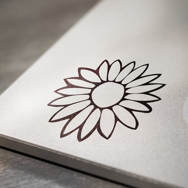 Flower Laptop Decal Sticker