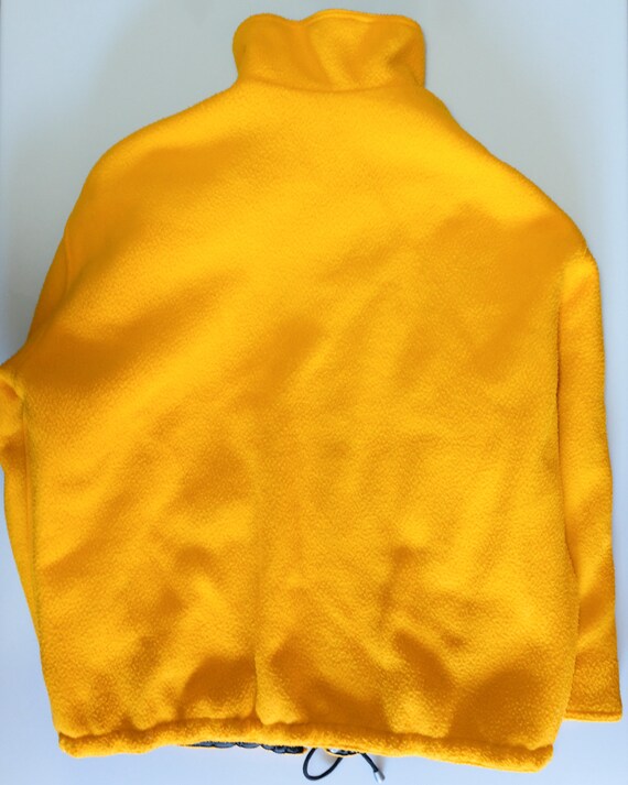 RARE Alpha Industries yellow sherpa reversible jacket Gem