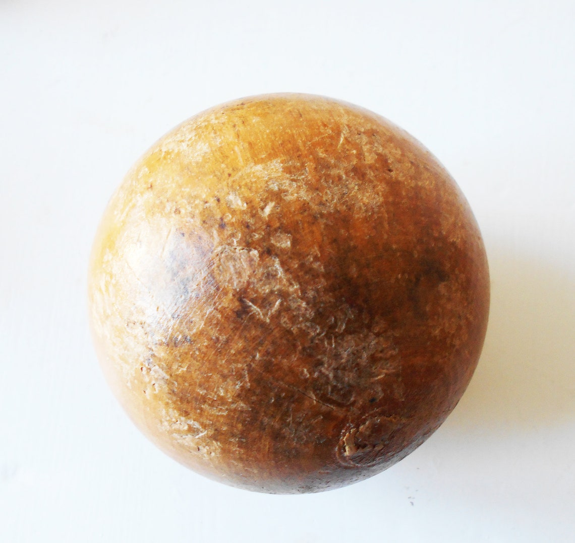 antique skittles game with wooden pins and iron bumbers antique skittles game with wooden pins and iron bumbers