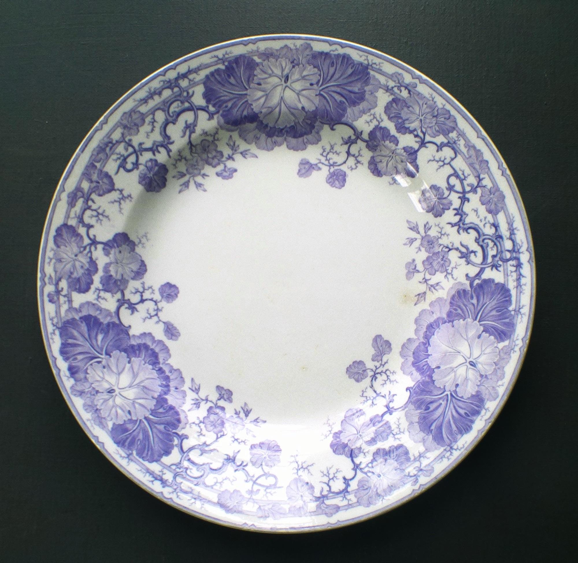 Geranium plate - Etsy 日本