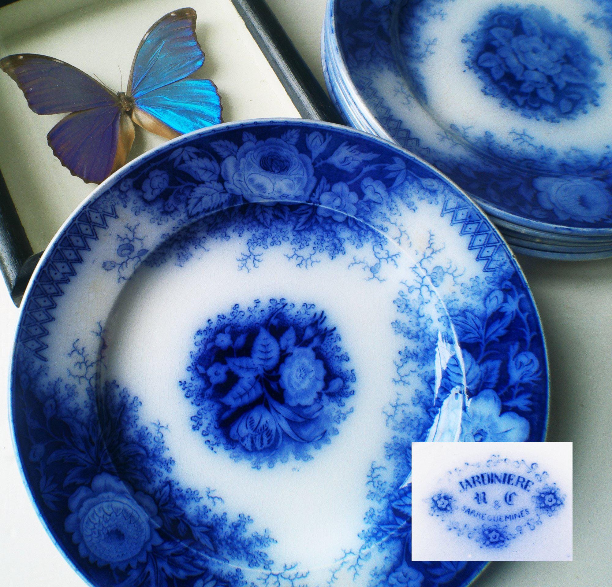 Sarreguemines Jardiniere - Etsy