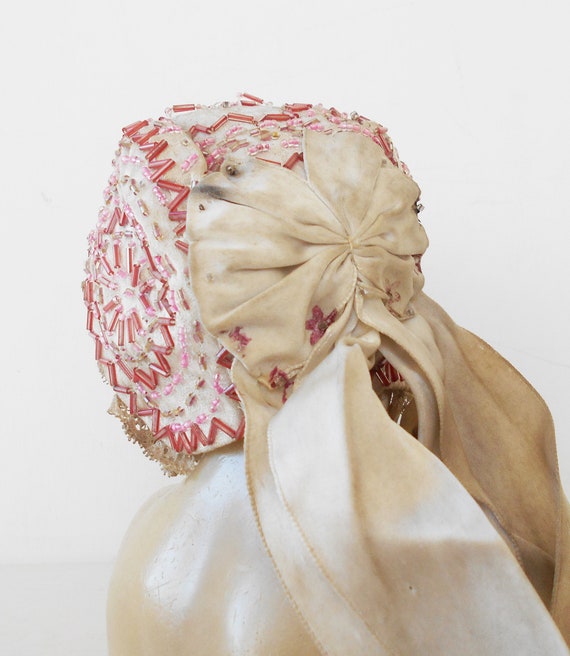 Antique Baby Bonnet Antique French Breton Traditio