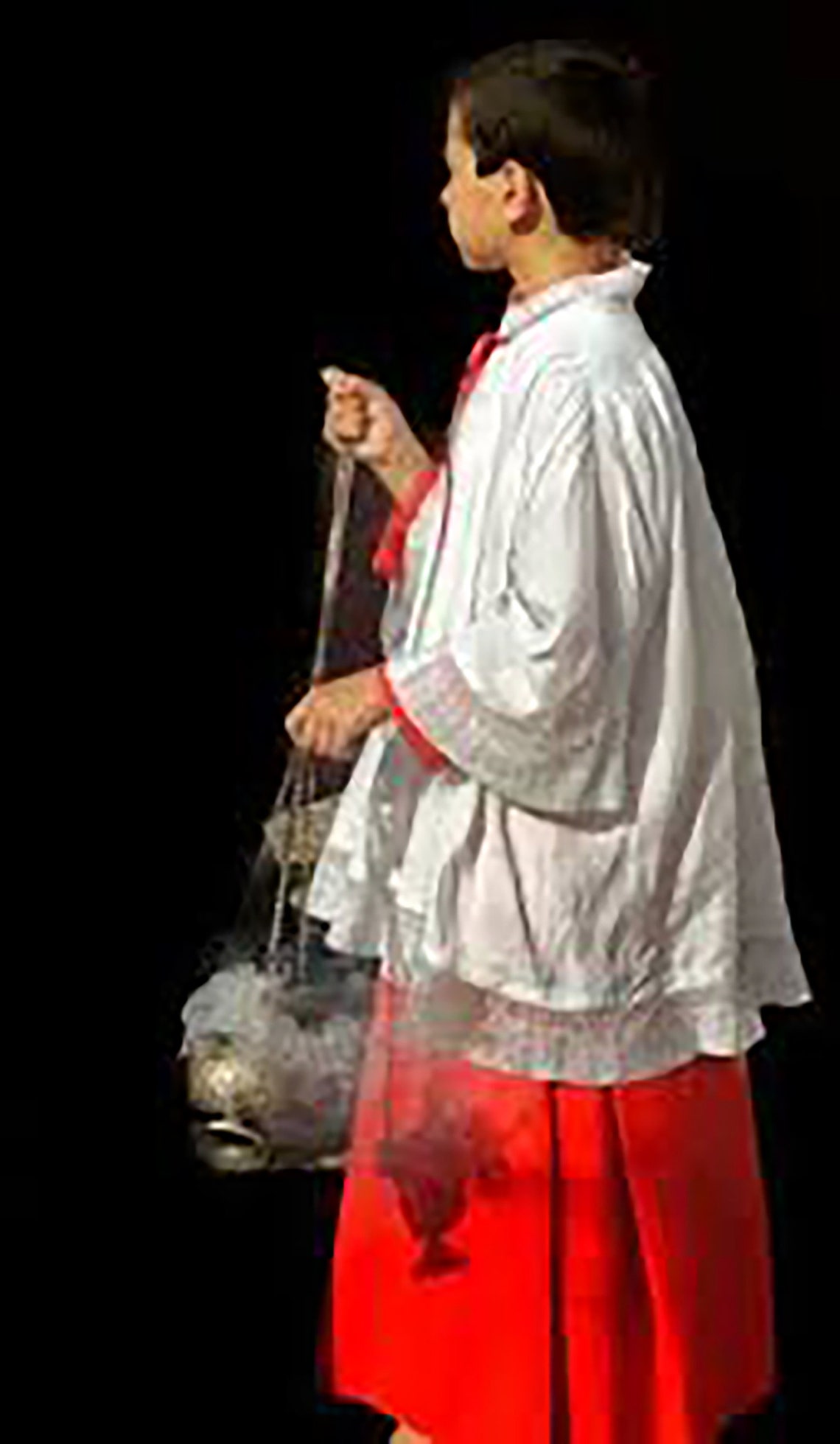 Antique French ChoirBoy Robe White Lace Chorister Garment Etsy