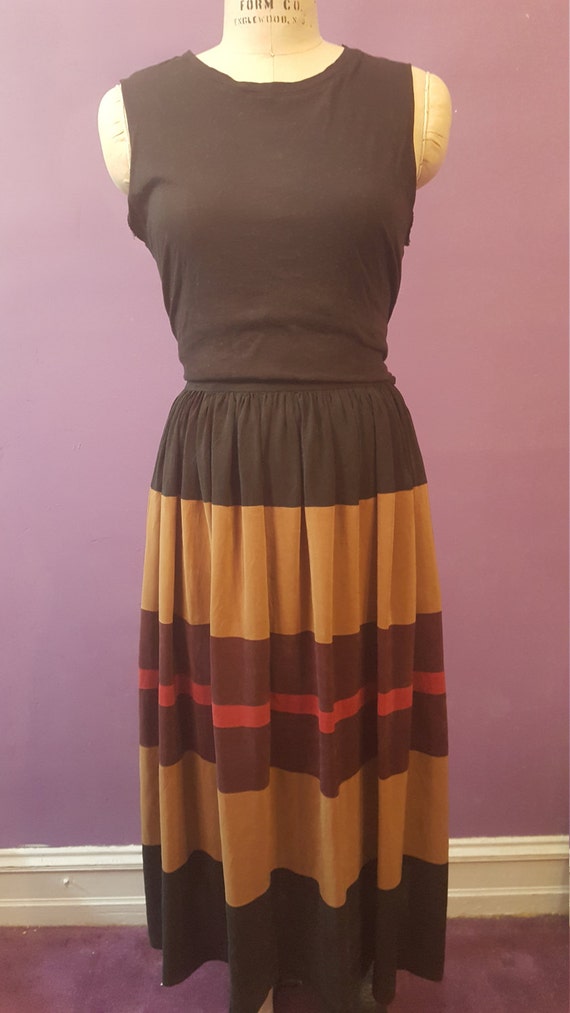 Brian Atkinson 80's silk circle skirt