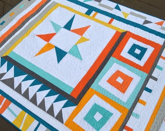 Wonk Around the Block pattern