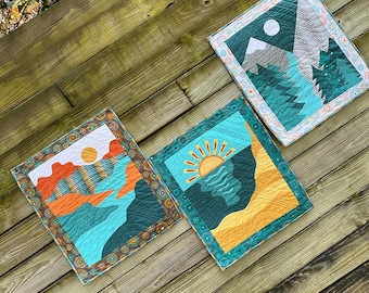Postcard Views Quilt Pattern