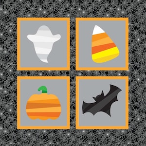 Strippy Improv Halloween pattern image 1