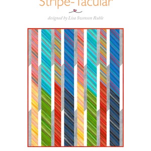 Stripe-Tacular Quilt Pattern image 3