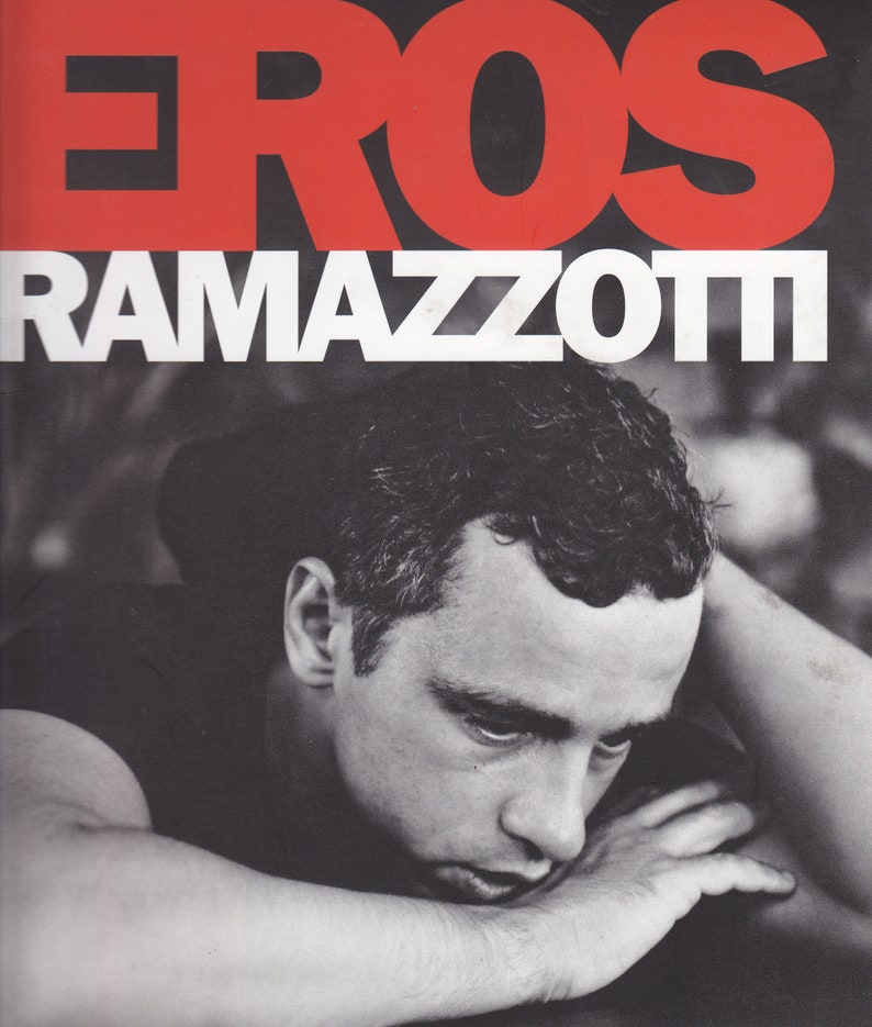 cartellina stampa EROS RAMAZZOTTI World Tour 2008