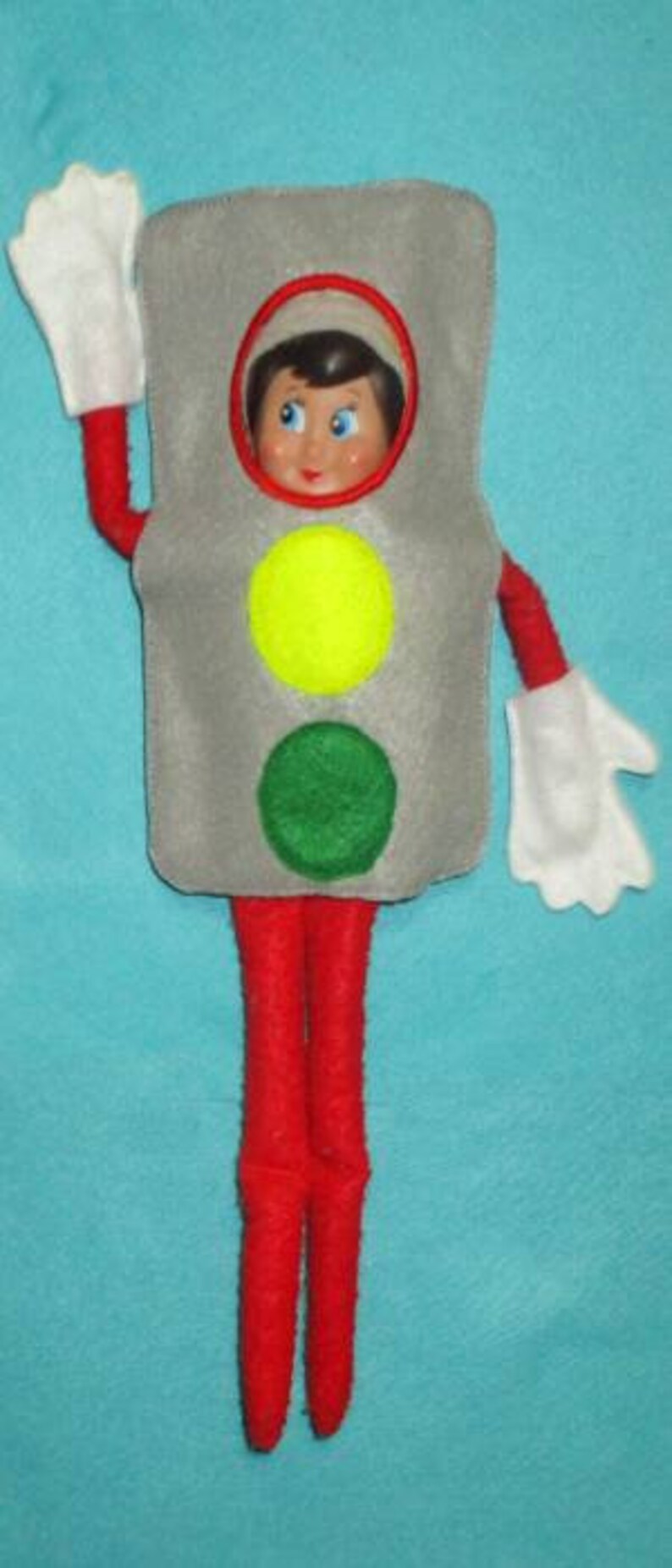 In Hoop Elf Stoplight Costume Etsy