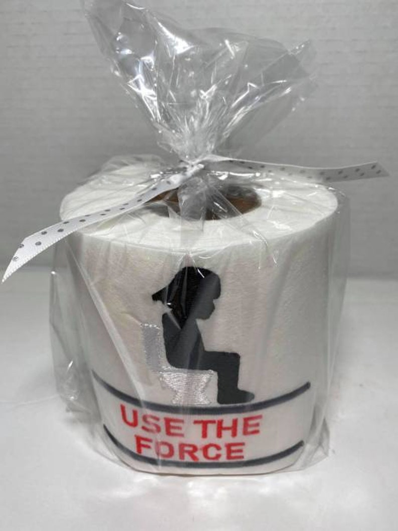 Toilet Paper Use the Force Etsy
