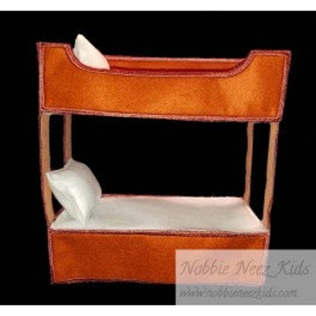 In Hoop 12 Christmas Doll Bunk Bed Etsy