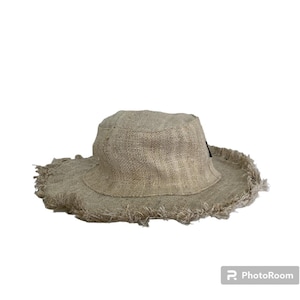 Hemp Hat Natural Nepal Summer Cap Unisex Sun Hippie Beach Outdoor