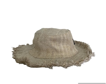 Hemp Hat Natural Nepal Summer Cap Unisex Sun Hippie Beach Outdoor