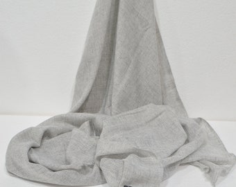 Light Grey Cashmere Shawl Cashmere Scarf Pashmina Scarf Cashmere Stole Cashmere Wrap Cashmere Stole Scarf Cashmere Shawl