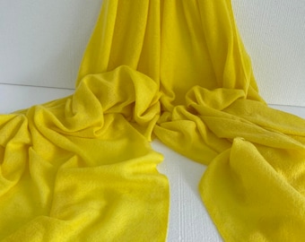 Bright Yellow Cashmere Shawl Cashmere Scarf Pashmina Scarf Cashmere Stole Cashmere Wrap Cashmere Stole Scarf Cashmere Shawl