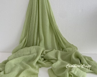 Lime Green  Cashmere Shawl  Cashmere Scarf Pashmina Scarf Cashmere Stole Cashmere Wrap Cashmere Stole Scarf Cashmere Shawl