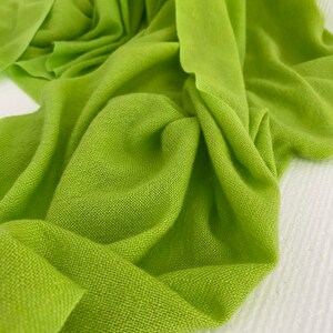 Neon Green Cashmere Shawl Cashmere Scarf Pashmina Scarf Cashmere Stole Cashmere Wrap Cashmere Stole Scarf Cashmere Shawl image 3